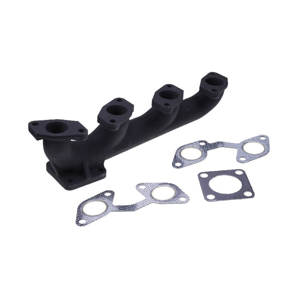 Exhaust Manifold With Gasket 6651482 fits Kubota Engine V2203 V1903 Bobcat 331 334 335 337 341 430 E42 E45 751 753 763 773 S150 S160 S175 S185